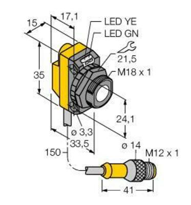 Turck Ultraschallsensor QS18UPAEQ5