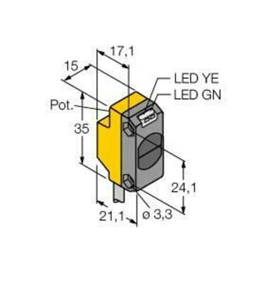 Turck Opto Sensor Lichttaster QS18VN6W