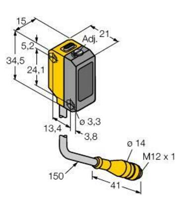 Turck Opto-Sensor Lichttaster QS18VP6LAFQPMA