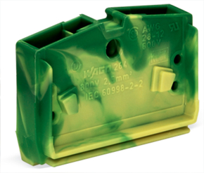 WAGO GmbH & Co. KG 2-L-Mittelklemme 2,5qmm grün-gelb 264-327