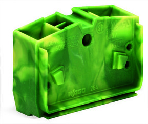 WAGO GmbH & Co. KG 4-L-Mittelklemme 2,5qmm grün-gelb 264-357