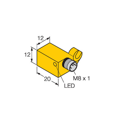Turck Magnetfeldsensor f. Pneumatikzylinder BIM-QST-AP6X-V1131