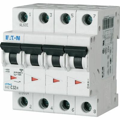 Eaton Leitungsschutzschalter 8A Charakt.: Z FAZ-Z8/4