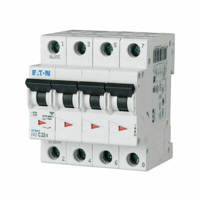 Eaton Leitungsschutzschalter 8A Charakt.: Z FAZ-Z8/4