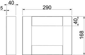 OBO Bettermann Vertr Endstück für BSKD09-K1021 BSKD09-E1021