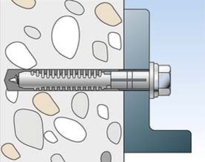 Fischer Deutschl. Universal-Rahmendübel FUR 10x160 T K