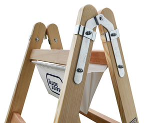 ILLER-LEITER Breitsprossenstehleiter Professional 2x12Sp. 1112-7