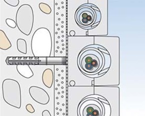 Fischer Deutschl. Schelle 23-32 mm SCH 2332 TRANSPARENT
