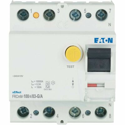 Eaton FI-Schalter 100A 300mA 4polig FRCMM-100/4/03-G/A
