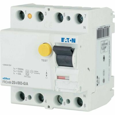 Eaton FI-Schalter 25A 30mA 4polig FRCMM-25/4/003-G/A