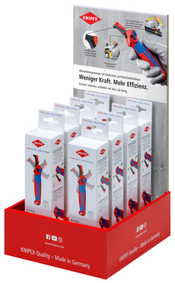 Knipex-Werk Thekendisplay Abmantelungsmesser 00 18 01 V50 LE