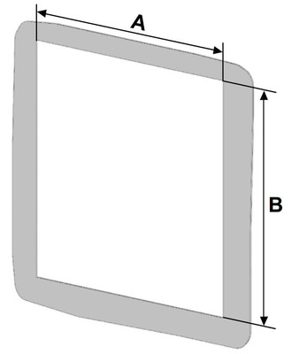 Pfannenberg Austrittsfilter IP54, RAL7035 PFA 60000 54 7035
