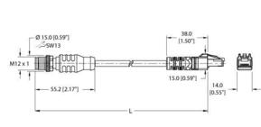 Turck Verbindungsleitung RSSX RJ45S 862-10M