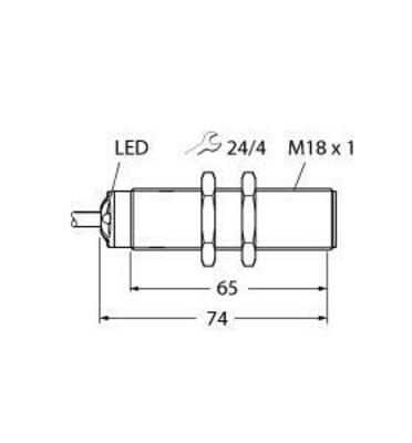Turck Ultraschallsensor RU50U-S18-LU8X