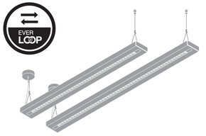 Ledvance LED-Pendelleuchte 930, weiß LNI.DI1,2P55930PSELW