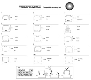 Ledvance LED-Universallichtträger 840, ML TRU.UNI.P50840VNCLPS