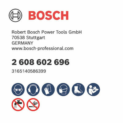 Bosch Power Tools DIA Trenn S.f.UTurbo 300 x 22,23 2608602696