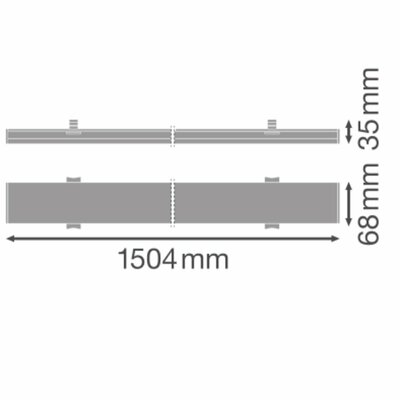 Ledvance LED-Universallichtträger 840, DALI TRU.UNI.P73840VWOPPS