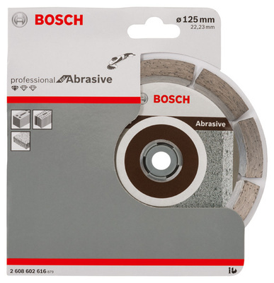 Bosch Power Tools DIA Trenn S.f. Abras 125 x 22,23 2608602616