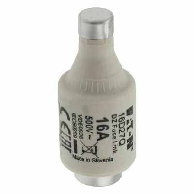 Eaton Sicherungseinsatz 16A AC 500V 50kA FUSE 16A D#16D27Q