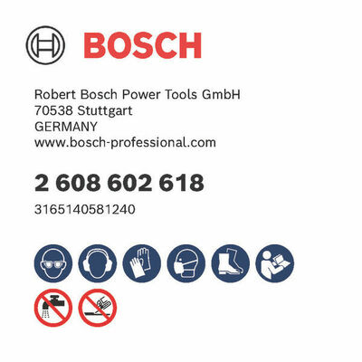 Bosch Power Tools DIA Trenn S.f. Abras 180 x 22,23 2608602618