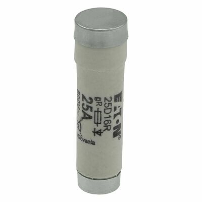 Eaton Sicherungseinsatz Nieders. 25A AC 500V 50kA FUSE 20A D#25D16R