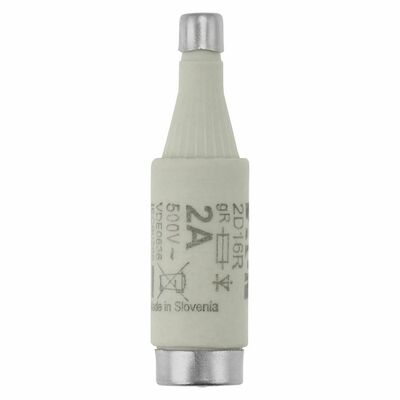 Eaton Sicherungseinsatz Nieders. 2A AC 500V 50kA FUSE 2A DI#2D16R