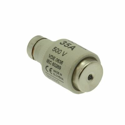 Eaton Sicherungseinsatz Nieders. 35A AC 500V 50kA FUSE 35A D#35D33Q