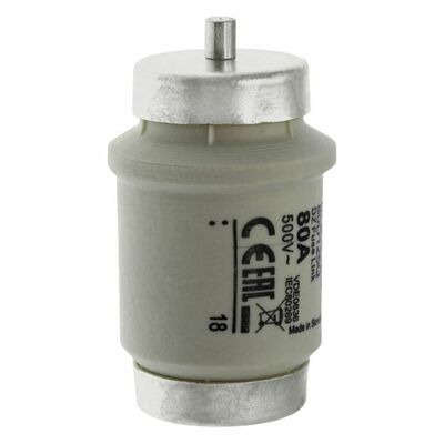 Eaton Sicherungseinsatz Nieders. 80A AC 500V 50kA FUSE 80A DIV 500VAC