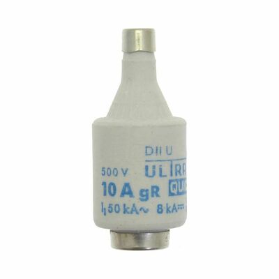 Eaton Sicherungseinsatz Nieders. 10A AC 500V 50kA FUSE-DII/E#10D27R