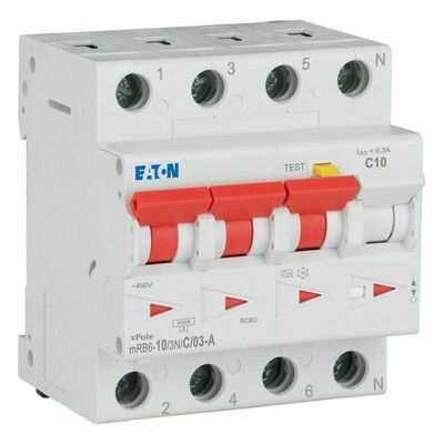 Eaton FI/LS Kombination 10A 300mA mRB6-10/3N/C/03-A