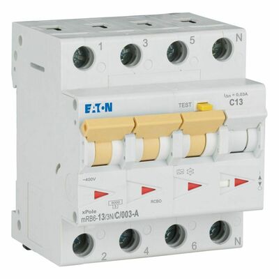 Eaton FI/LS Kombination 13A 30mA mRB6-13/3N/C/003-A
