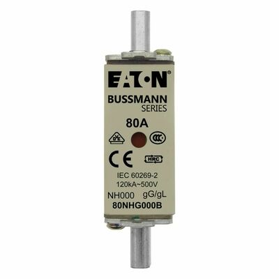 Eaton Sicherungseinsatz Nieders. 10A AC 500V 120kA NH FUSE 10#10NHG000B