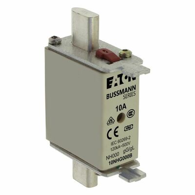 Eaton Sicherungseinsatz Nieders. 10A AC 500V 120kA NH FUSE 10#10NHG000B