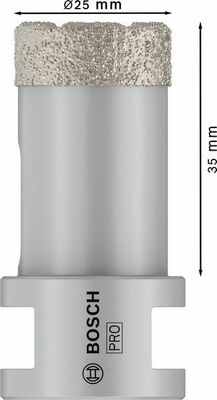 Bosch Power Tools PRO Ceramic dry Trockenbohrkrone 25 2608587117