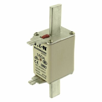 Eaton Sicherungseinsatz Nieders. 160A AC 500V 120kA NH FUSE 16#160NHG02B