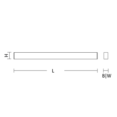 SCHMITZ-WILA Alu-Profil 2m weiß 136-001-100-2000