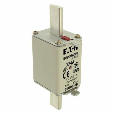 Eaton Sicherungseinsatz Nieders. 224A AC 500V 120kA NH FUSE 22#224NHG1B