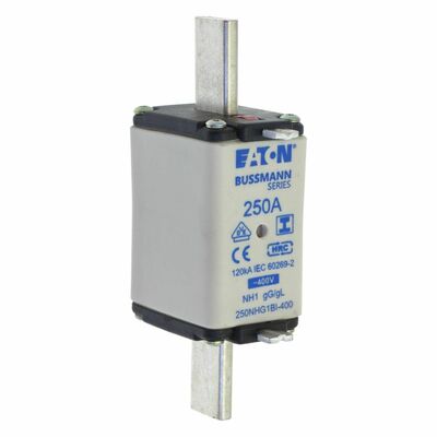 Eaton Sicherungseinsatz Nieders. 250A AC 500V 120kA NH FUSE 25#250NHG1BI
