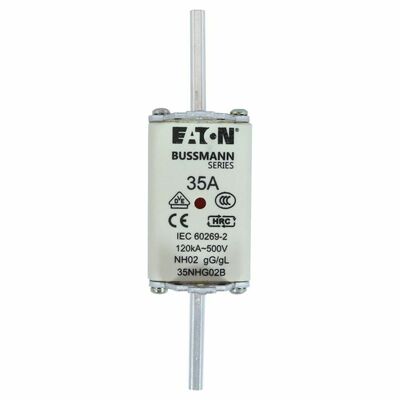 Eaton Sicherungseinsatz Nieders. 35A AC 500V 120kA NH FUSE 35#35NHG02B