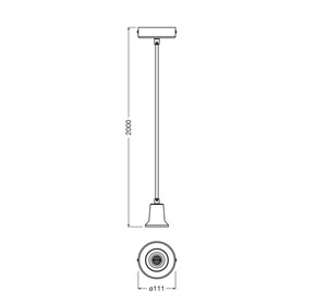 Ledvance LED-Pendelleuchte E27 1906 PENDULUM E