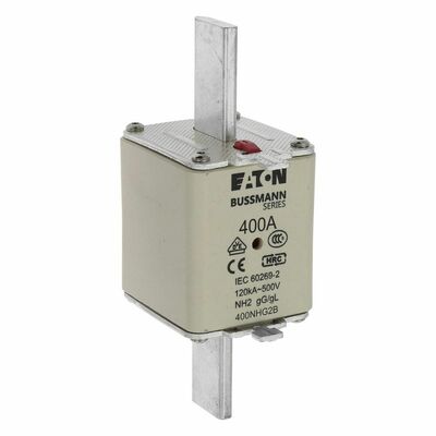 Eaton Sicherungseinsatz Nieders. 400A AC 500V 120kA NH FUSE 40#400NHG2B
