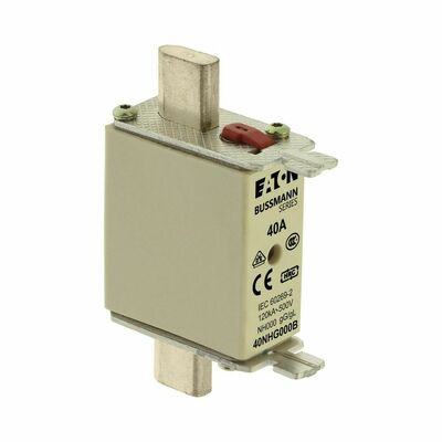 Eaton Sicherungseinsatz Nieders. 40A AC 500V 120kA NH FUSE 40#40NHG000B