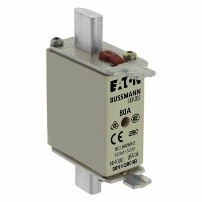 Eaton Sicherungseinsatz Nieders. 80A AC 500V 120kA NH FUSE 80#80NHG000B