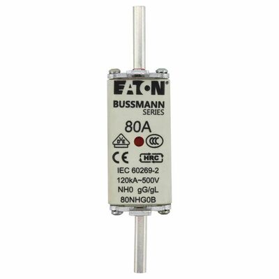 Eaton Sicherungseinsatz Nieders. 80A AC 500V 120kA NH FUSE 80#80NHG0B