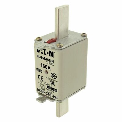 Eaton Sicherungseinsatz Nieders. 160A AC 500V 120kA NH-SICHERU#160NHG1B