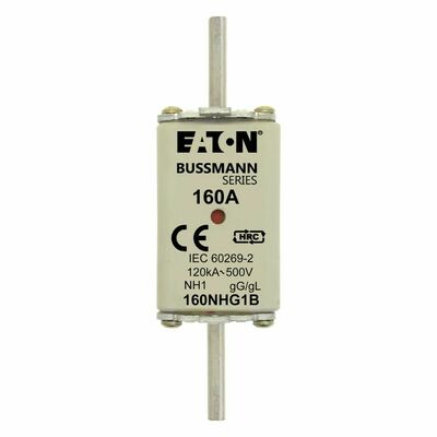 Eaton Sicherungseinsatz Nieders. 160A AC 500V 120kA NH-SICHERU#160NHG1B