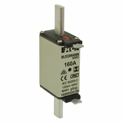 Eaton Sicherungseinsatz Nieders. 16A AC 500V 120kA NH-SICHERU#16NHG01BI