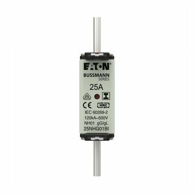 Eaton Sicherungseinsatz Nieders. 25A AC 500V 120kA NH-SICHERU#25NHG01BI