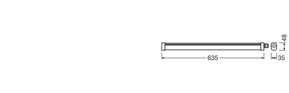 Ledvance LED-Feuchtraumleuchte 865, ML DPSLIM600V14WML865